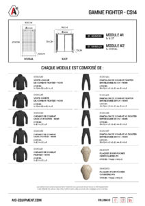 Concept store FIGHTER CS15 x2 îlots