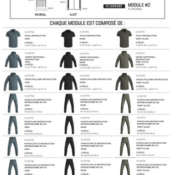 Concept store INSTRUCTOR CS1 x 1 îlot