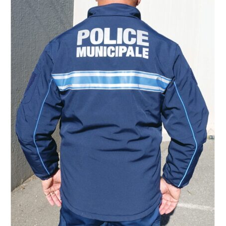 Blouson Softshell Police Municipale Grand froid matelassé – Image 2