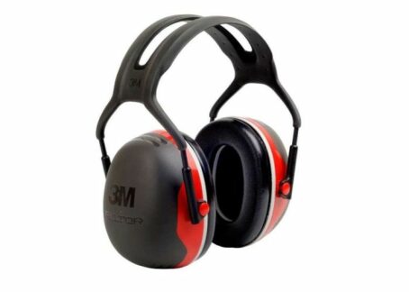 101 Casque 3M Peltor X3 - Noir/Rouge