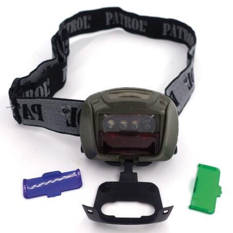 Lampe frontale tactical 4 ultra LED – Image 3