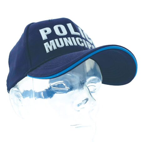 Casquette hiver police municipale marine softshell – Image 5