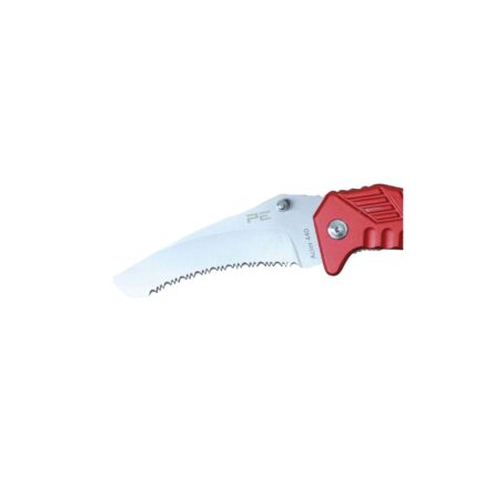 Couteau coupe sangle brise vitre manche rouge pastillé SP – Image 3