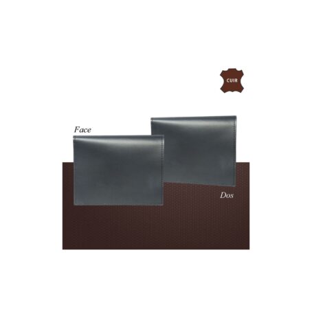 Porte carte cuir format CB avec insigne police – Image 2