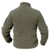 Blouson polaire vert armée fitte – Image 2