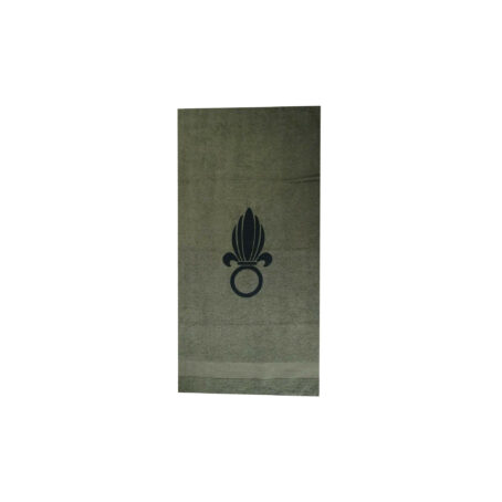 SERVIETTE MILITAIRE KAKI AVEC MARQUAGE GRENADE