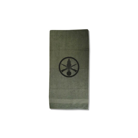 Serviette militaire kaki marquage Infanterie