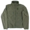 Blouson polaire vert armée fitte – Image 3
