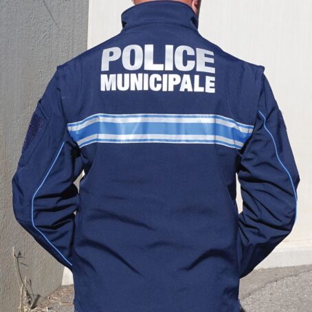 Blouson softshell police municipale 2 en 1 manches amovibles – Image 5