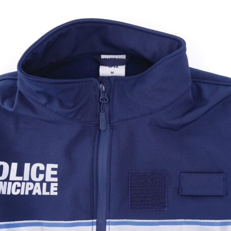 Blouson softshell police municipale 2 en 1 manches amovibles – Image 11