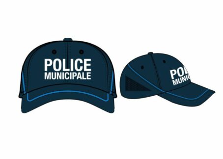 89 Casquette souple baseball liseré Gitane Police Municipale