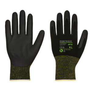 AP10K8R NPR15 Gants en mousse Nitrile Bambou Eco (Par12)