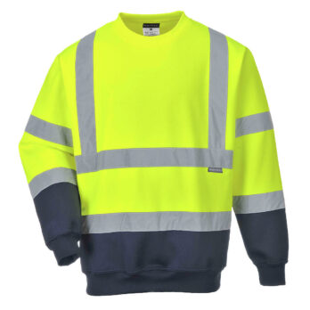 Sweatshirt bicolore HiVis