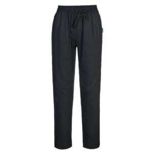C076BKR Pantalon de cuisinier de l'air en maille de coton C076BKR Pantalon de cuisinier de l'air en maille de coton