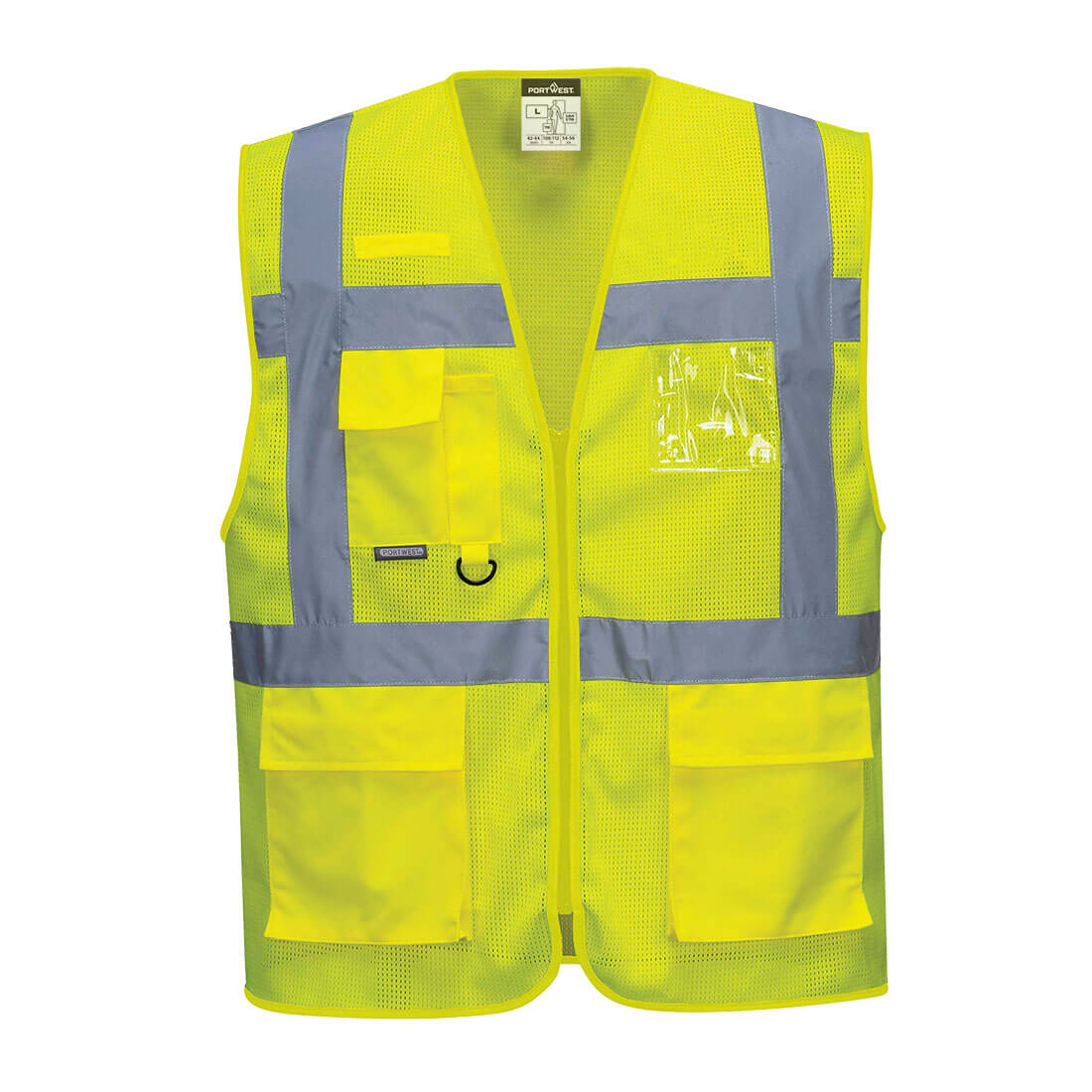 C376YER 2 gilet HV Meshair Athène gilet HV Meshair Athène