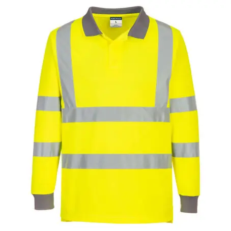 Polo Eco Haute Visibilité l/s (pack de 6)