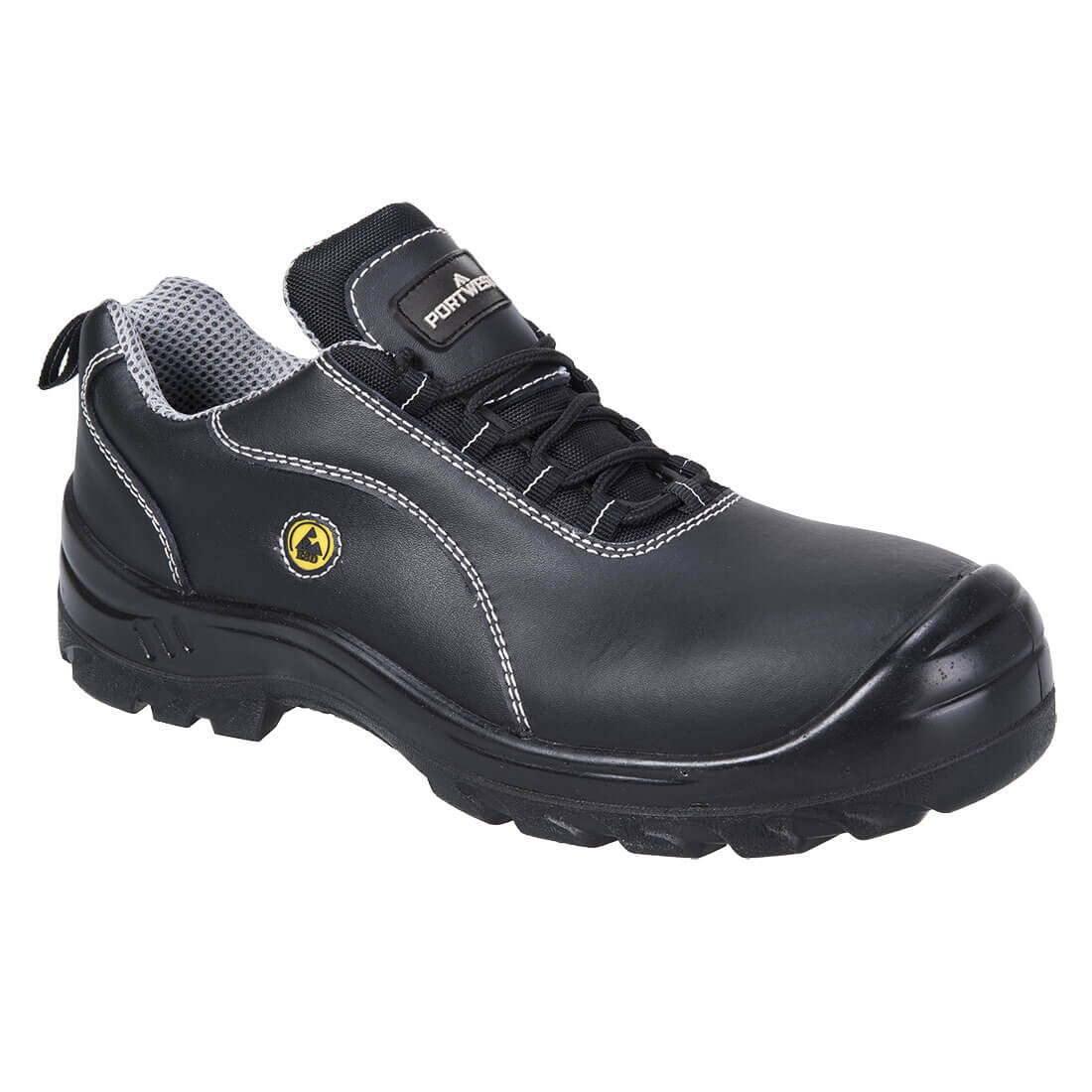 FC02BKR 7 Chaussure cuir de sécurité Composite ESD S1 Chaussure cuir de sécurité Composite ESD S1