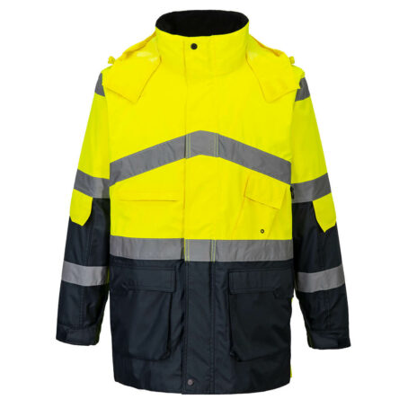 Parka Bicolore Respirant Hi-Vis