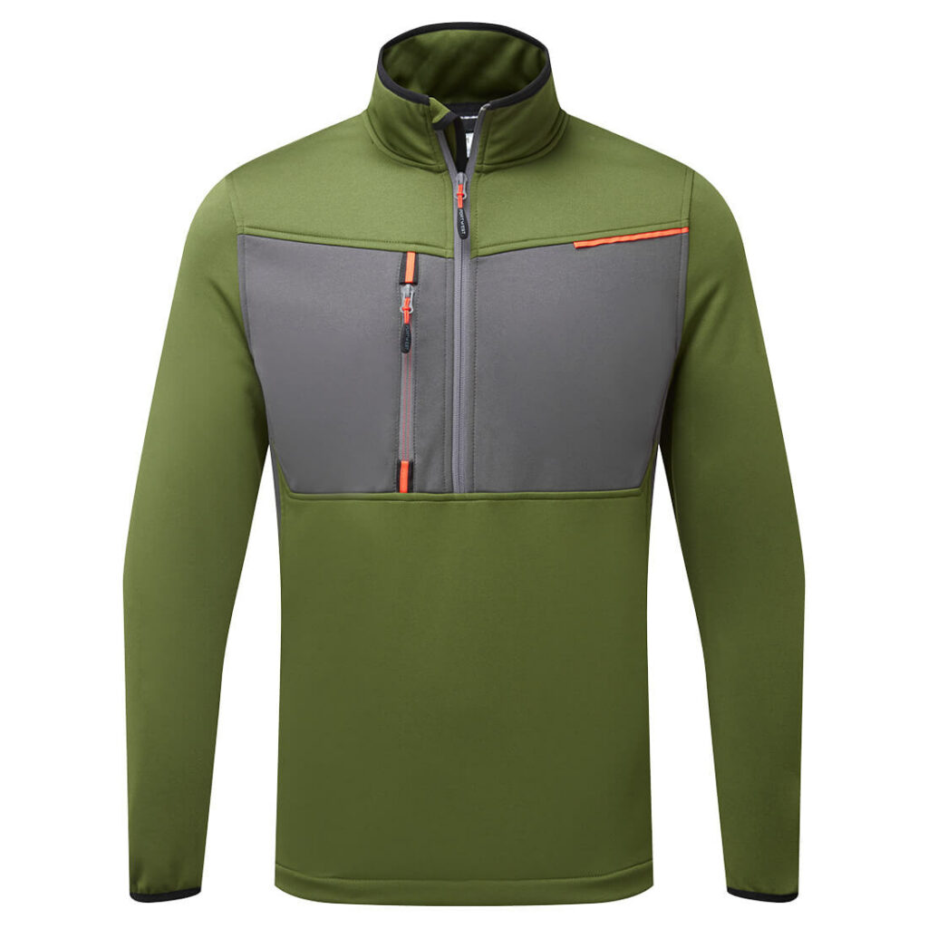 Sweat semi-zippé WX3