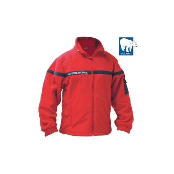 Blouson polaire sécurité incendie