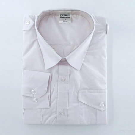 Chemise Pilote blanche manches longues – Image 7