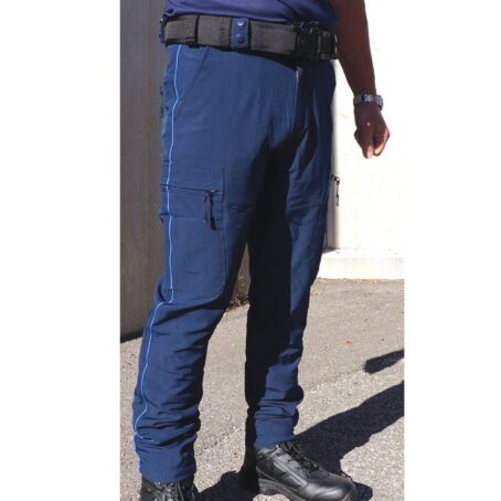 Pantalon intervention léger mat bleu fitté – Police Municipale – Image 2