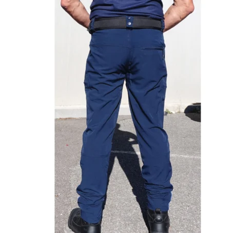Pantalon intervention léger mat bleu fitté – Police Municipale – Image 3