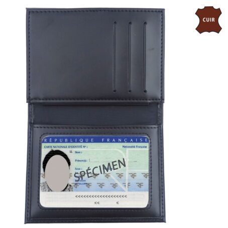 Porte-carte Police Municipale - 3 volets – Image 2