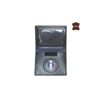 Porte feuille agent sécurité privée 2 volets avec carte navigo