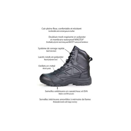Rangers mi-hautes - Full cuir waterproof – Image 6