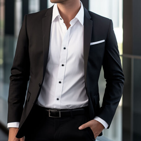 Veste de costume - Coupe ajustée