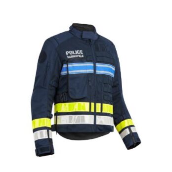 Blouson de moto Police Municipale coqué