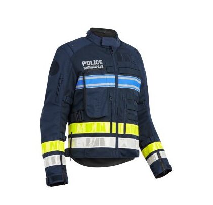 Blouson de moto Police Municipale coqué