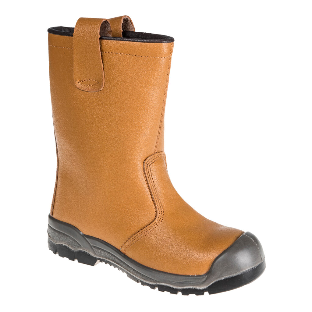 Botte rigger cuir action embout acier – S1P SR