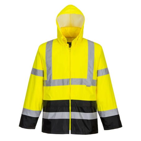 Veste de pluie Hi-Vis bicolore