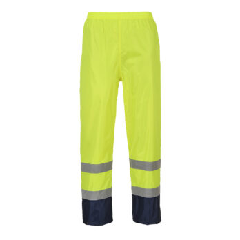 Pantalon de pluie Hi-Vis bicolore