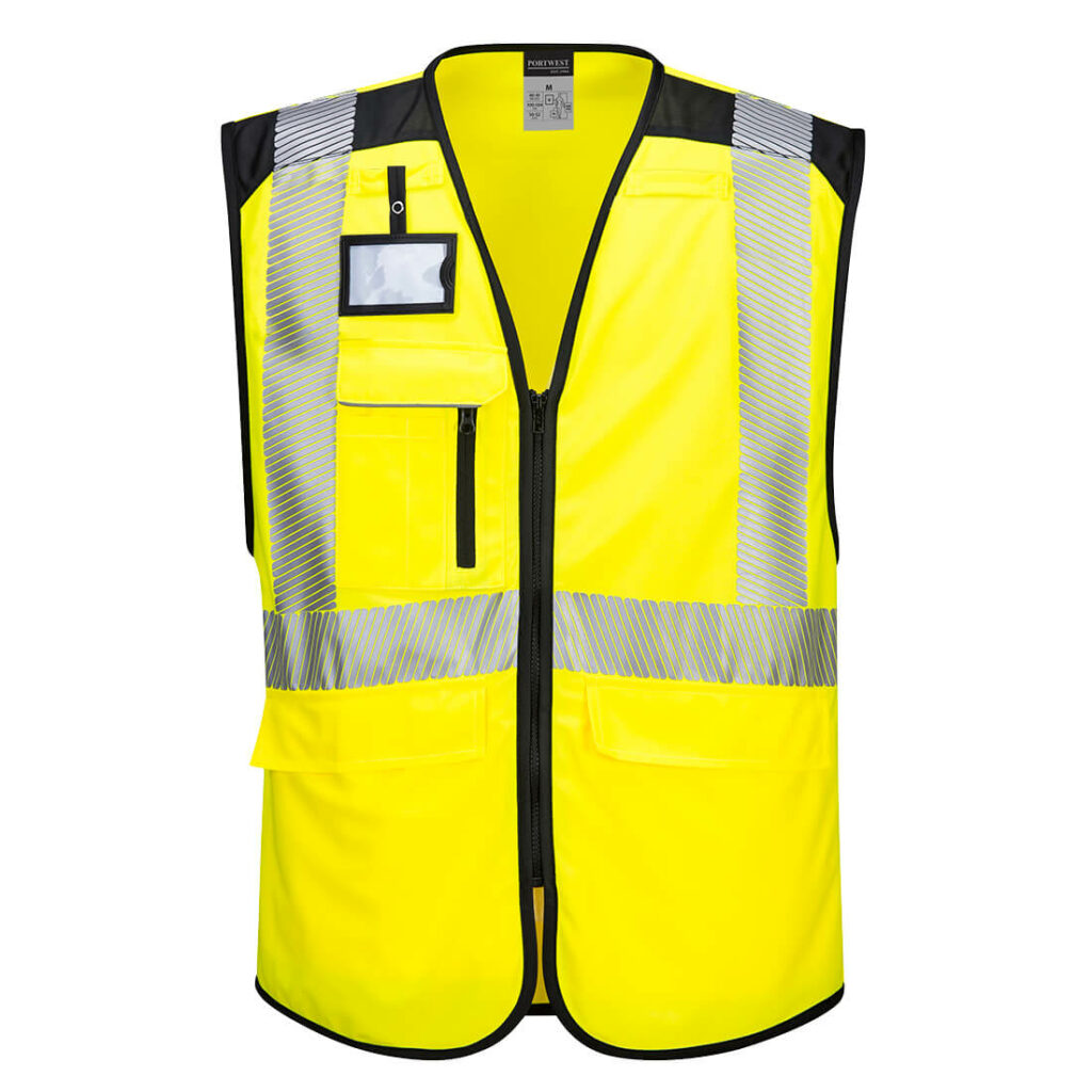 Gilet Multipoches haute-visibilité PW3