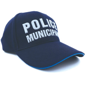 Casquette été police municipale marine mesh