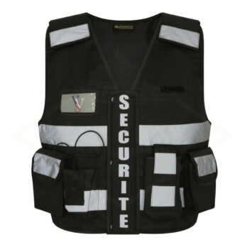 gilet tactique multi poches avec logo seris sur le coeur 2 Police rurale - Equipements