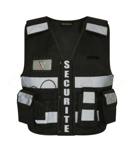 gilet tactique multi poches avec logo seris sur le coeur 2 GILET TACTIC THOR SP | MIXTE - (décret 180723)