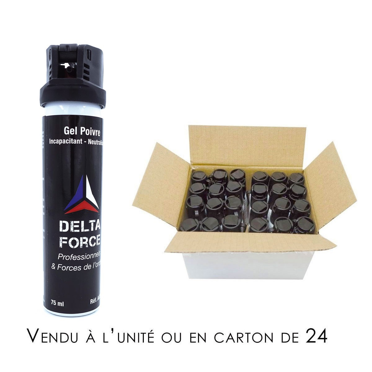 Aérosol de défense RED PEPPER 75ml