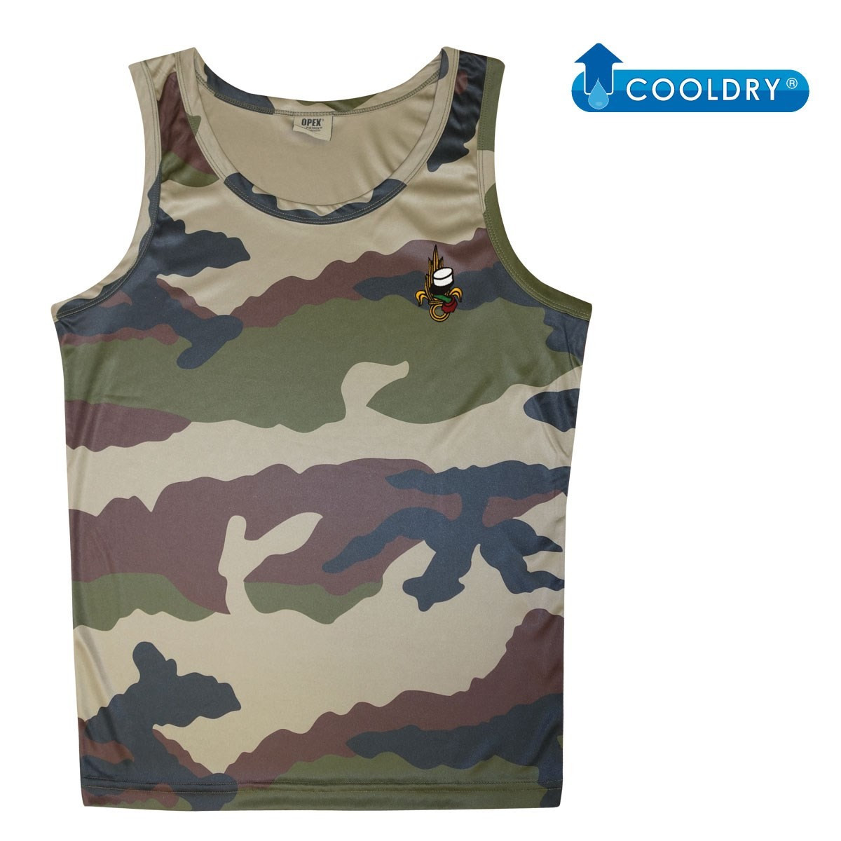 DEBARDEUR COOLDRY CAMO CE BRODE LEGION