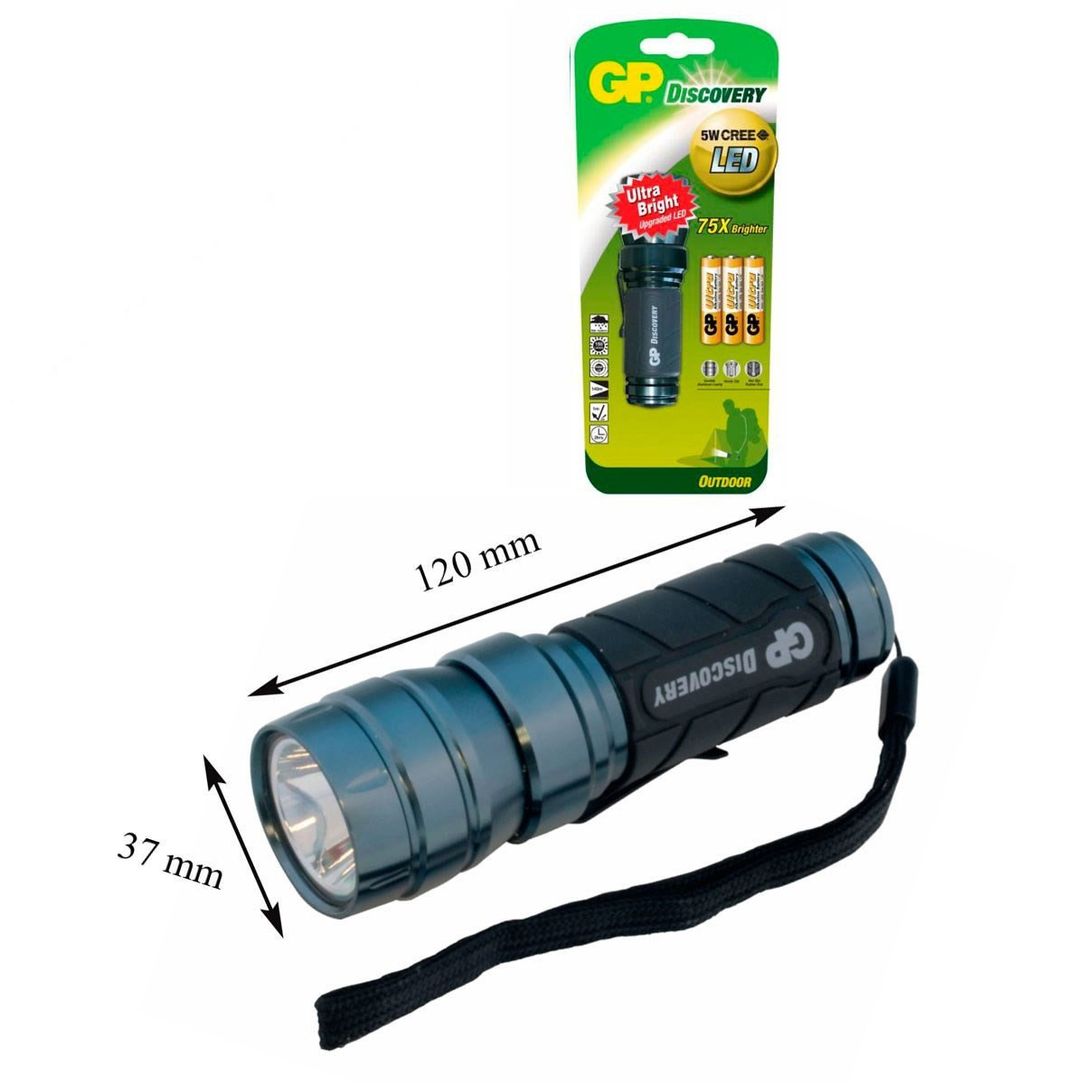 Lampe torche Outdoor Moyen modèle Ampoule 5W CREE LED