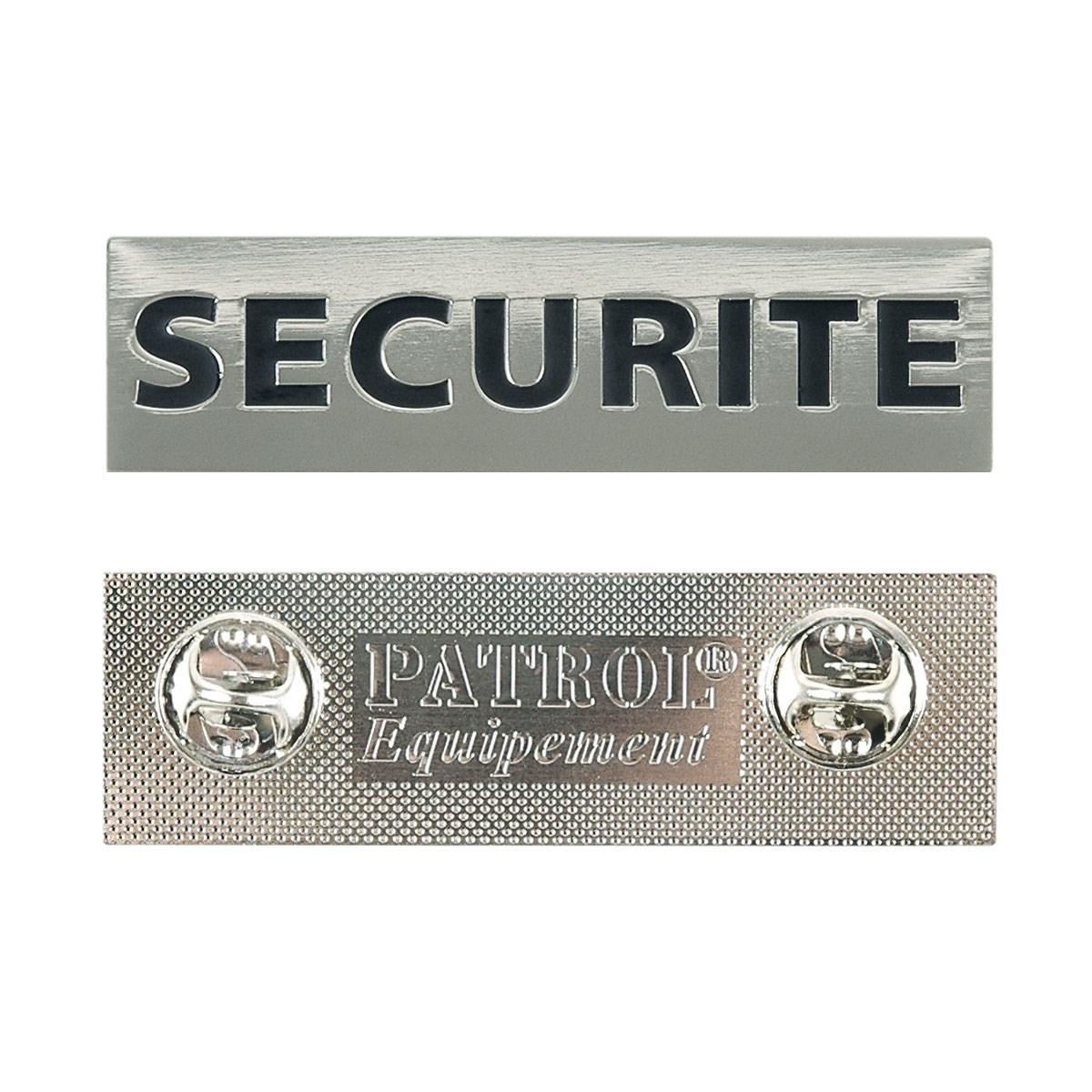 PLAQUE METAL SECURITE