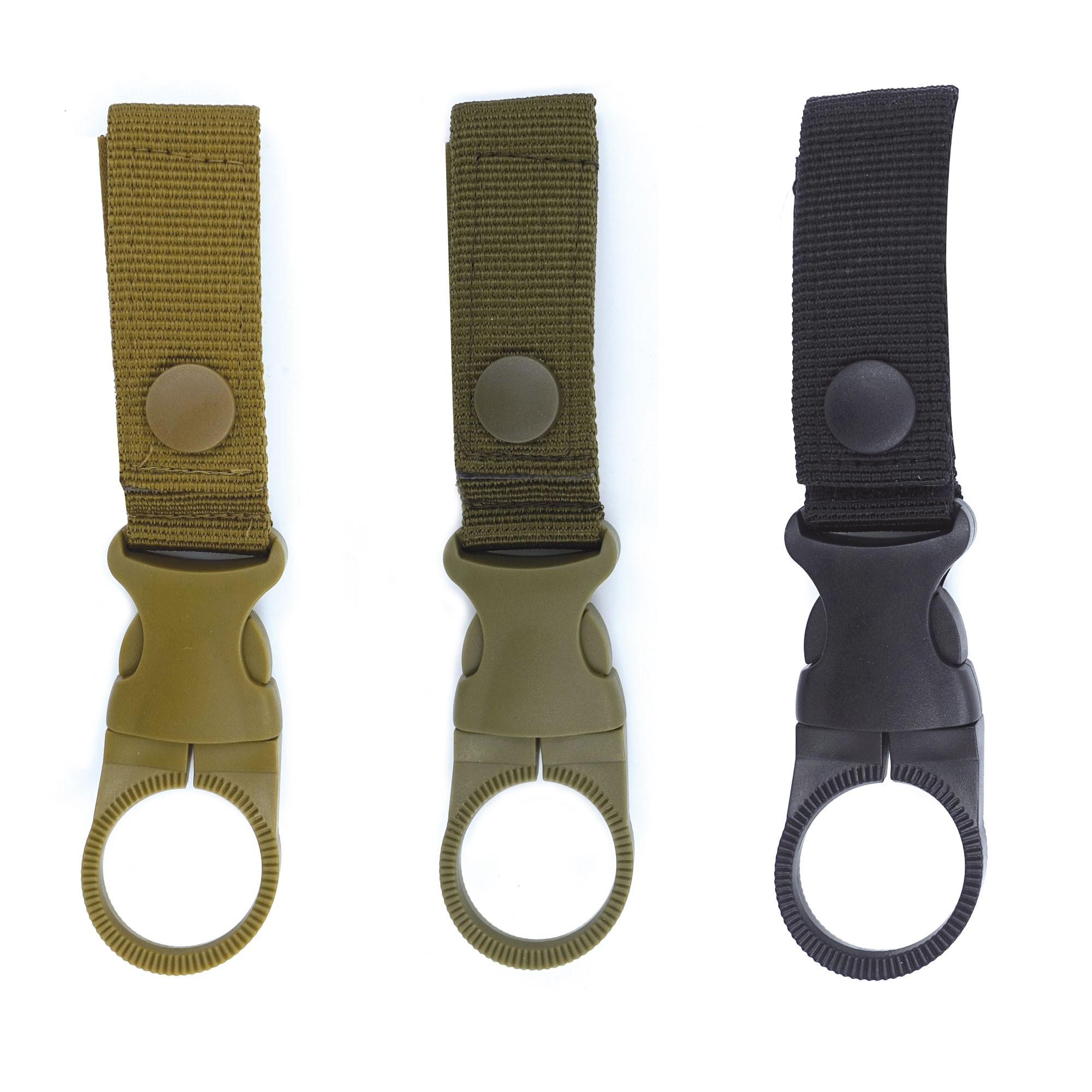 Porte bouteille pour ceinture et attache Molle