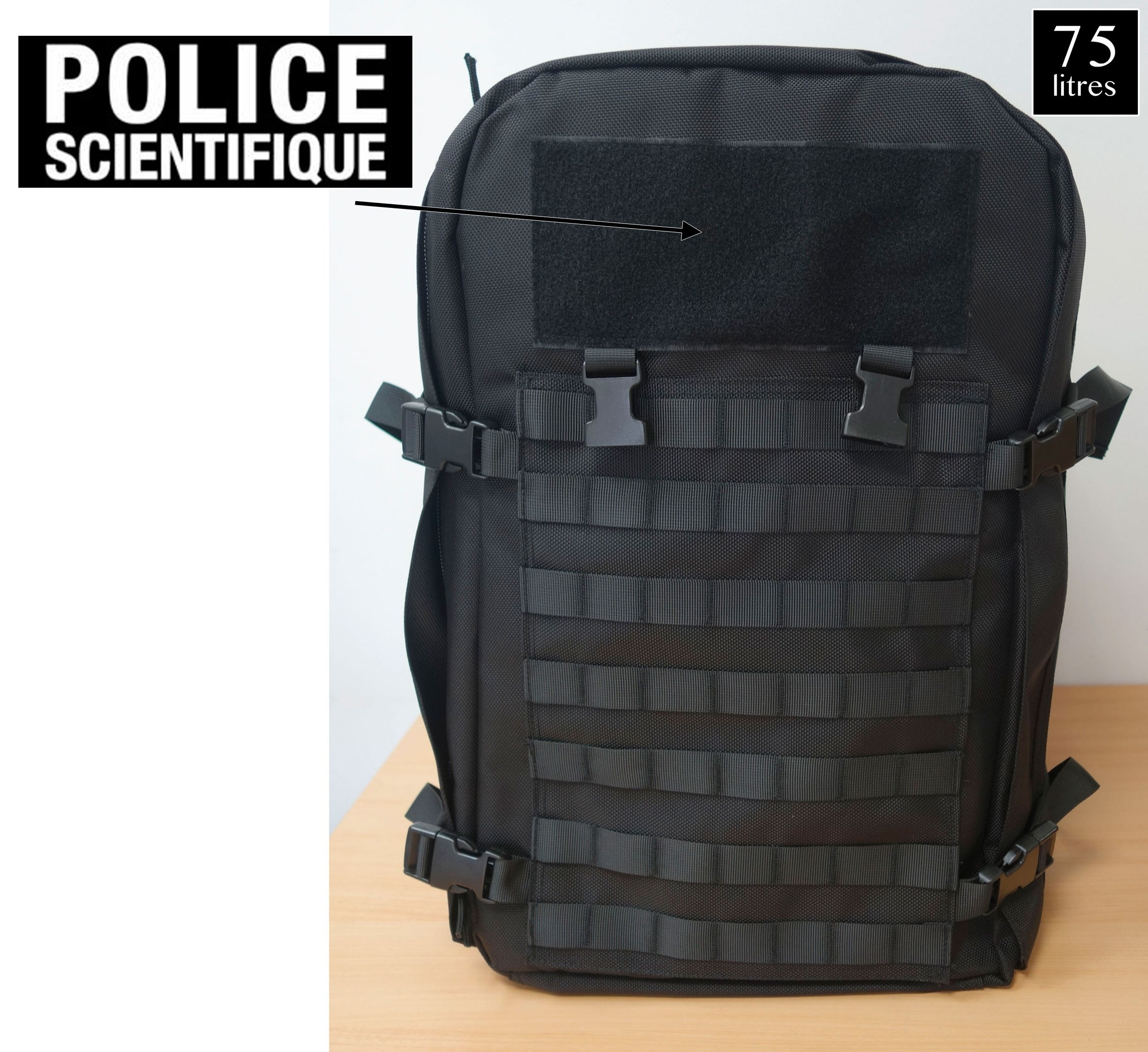 SAC A DOS POLICE SCIENTIFIQUE