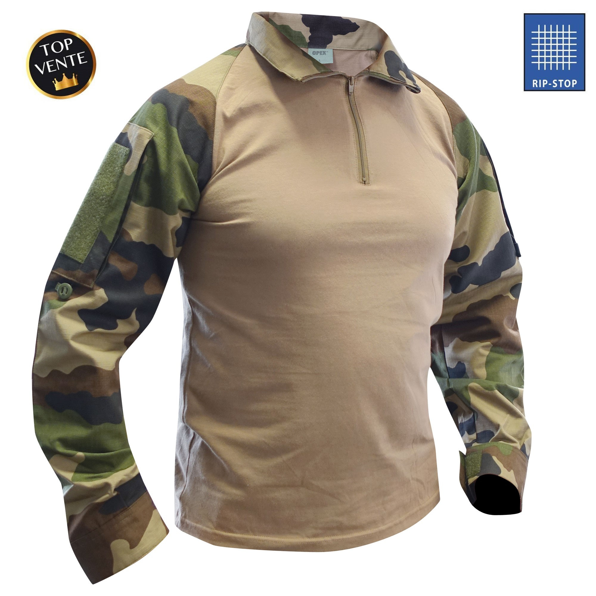 CHEMISE DE COMBAT TYPE UBAS EN COTON