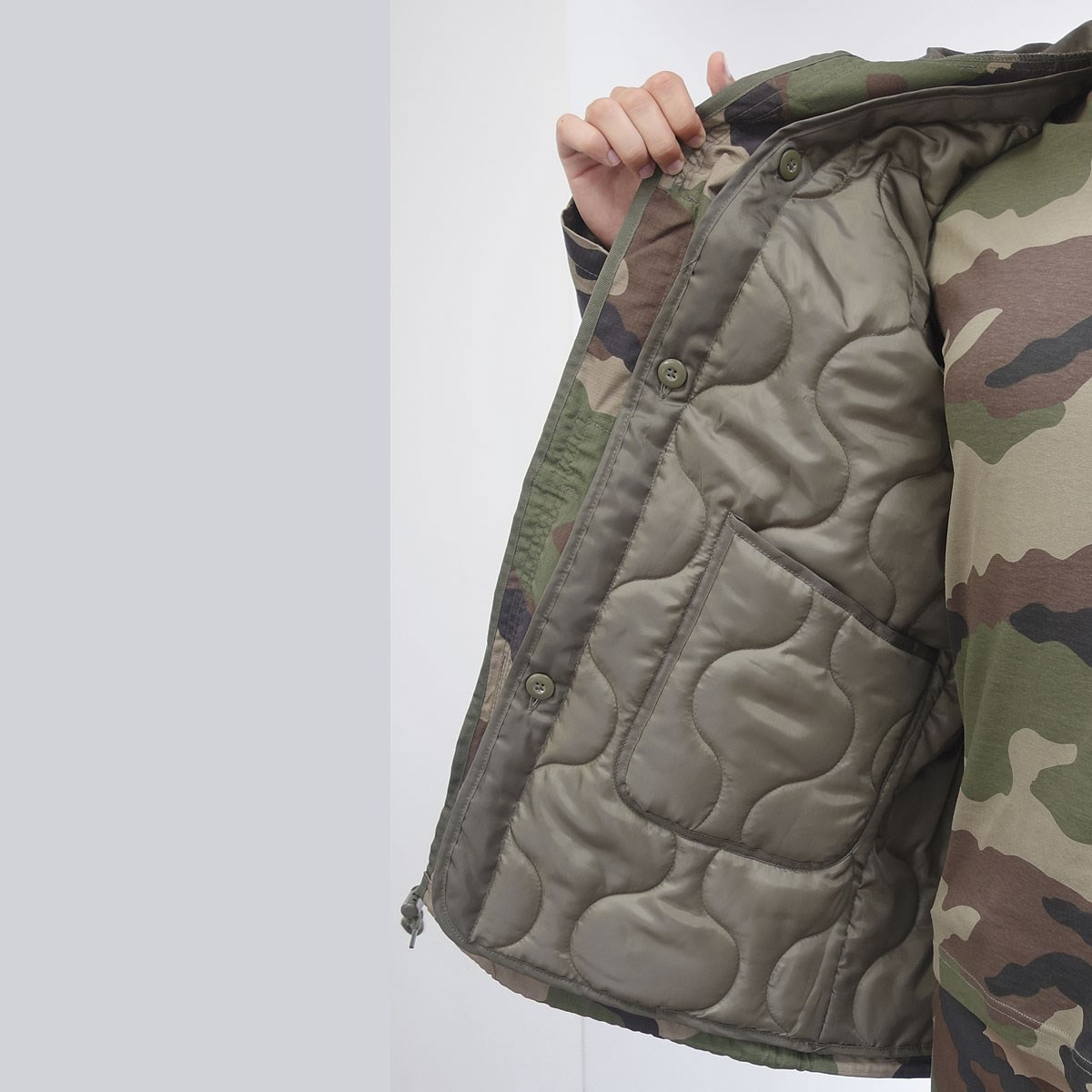 DOUBLURE MATELASSEE VESTE GUERILLA