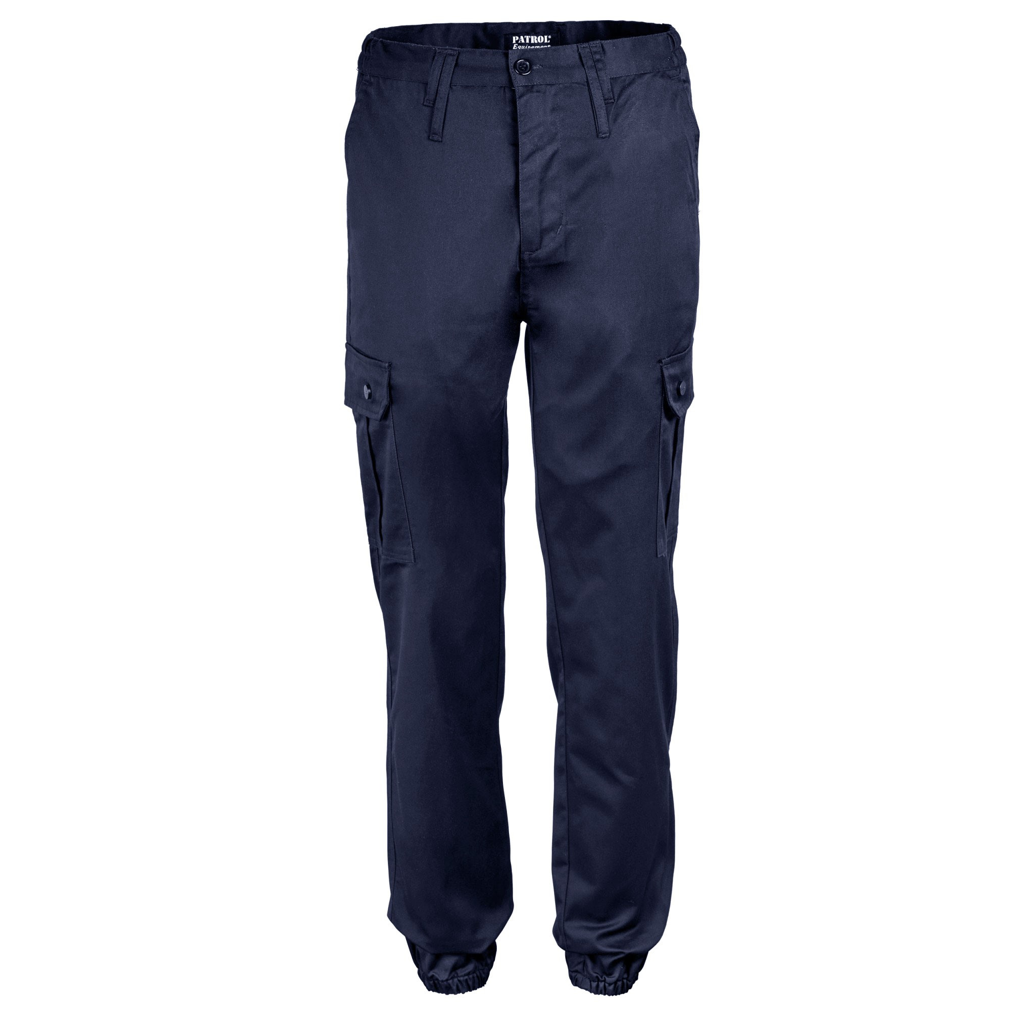 PANTALON SECURITE  BLEU MAT  poches latérales