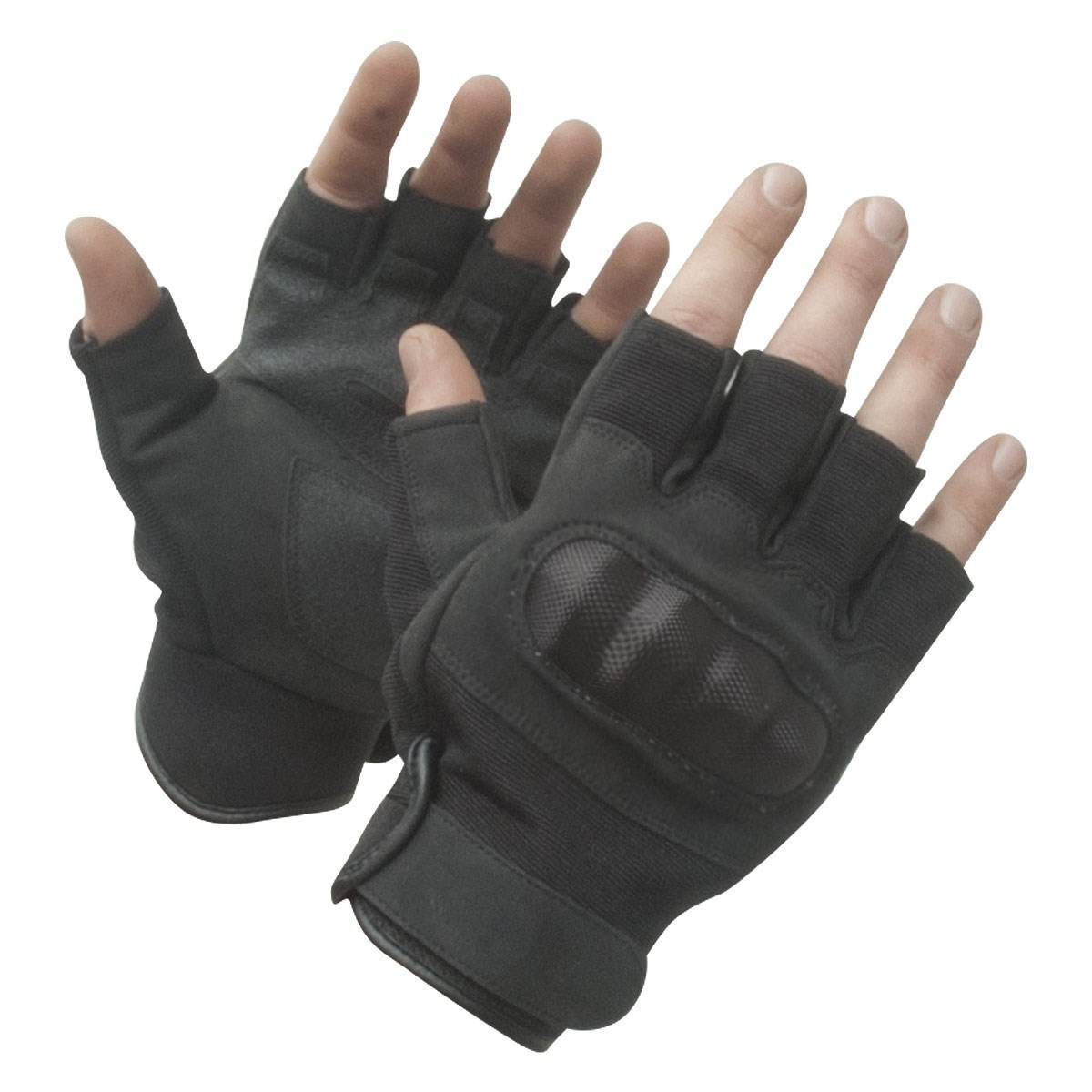 Gants d'intervention Scarabée - Mitaines Coquées Noires